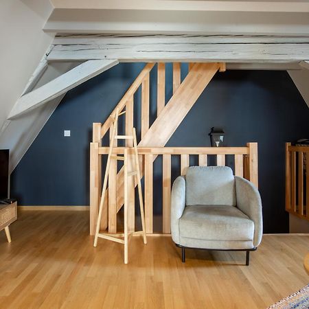 Duplex Atypique Au Coeur De Mulhouse 아파트 외부 사진