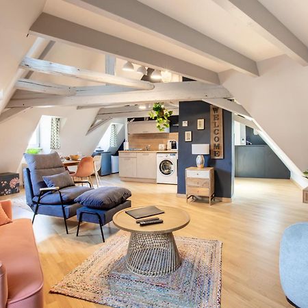 Duplex Atypique Au Coeur De Mulhouse 아파트 외부 사진