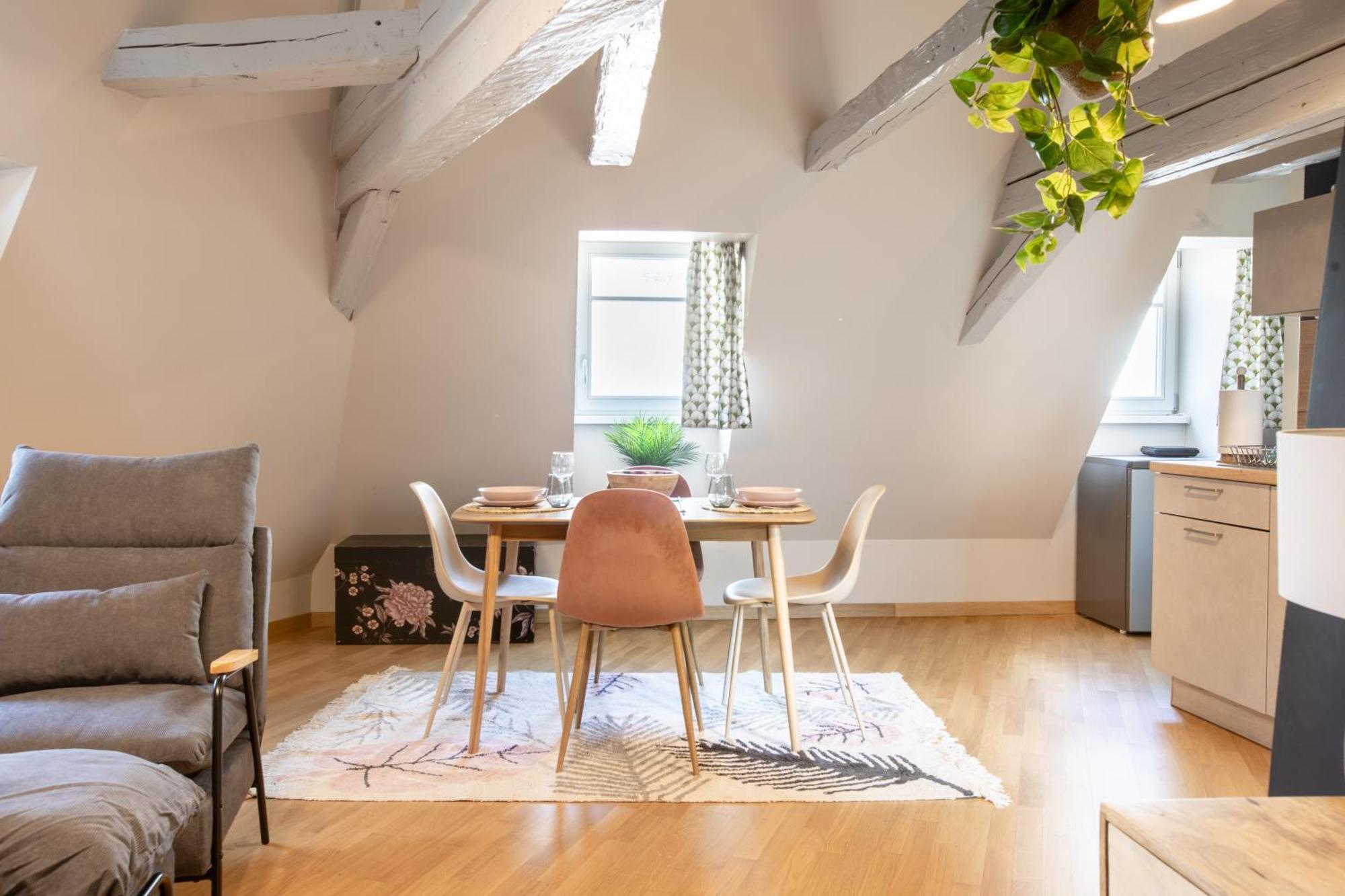 Duplex Atypique Au Coeur De Mulhouse 아파트 외부 사진