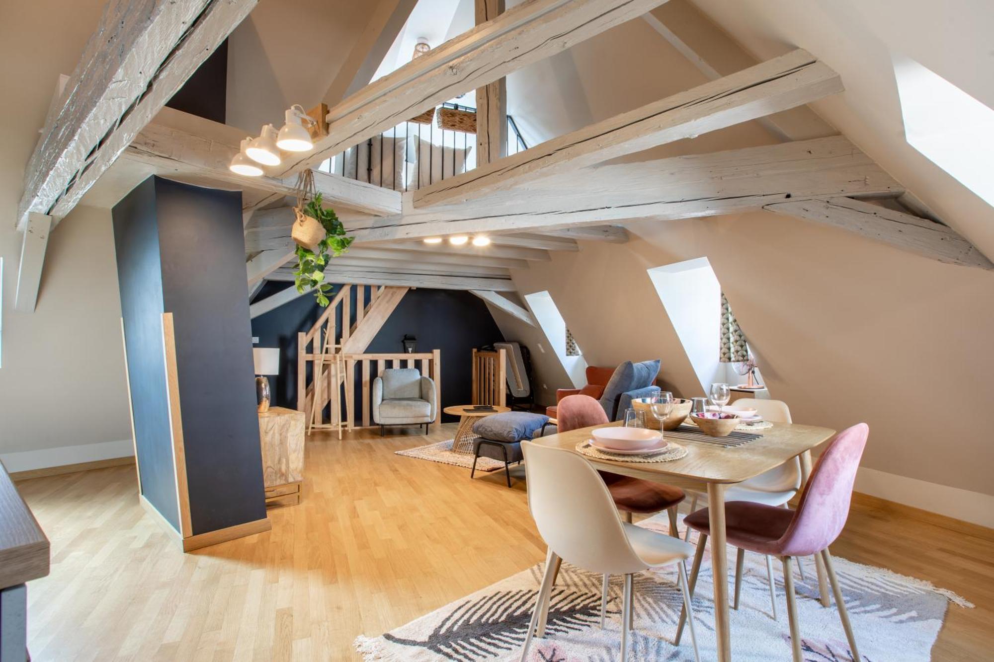 Duplex Atypique Au Coeur De Mulhouse 아파트 외부 사진